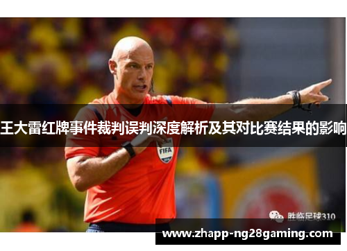 王大雷红牌事件裁判误判深度解析及其对比赛结果的影响